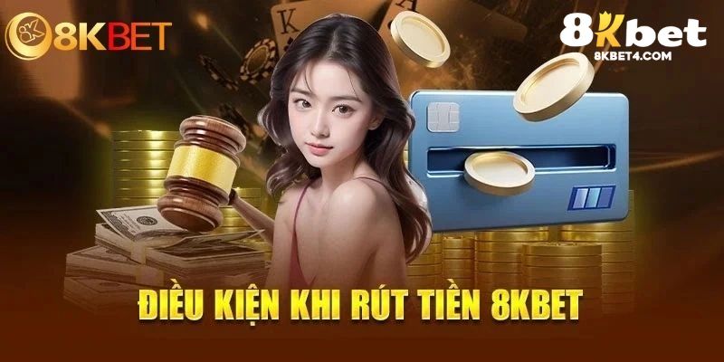 Điều kiện cần thiết khi rút tiền 8KBET