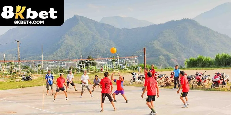 Luật chơi bóng chuyền hơi trong thi đấu